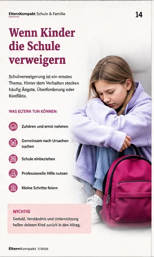 Wenn Kinder die Schule verweigern
