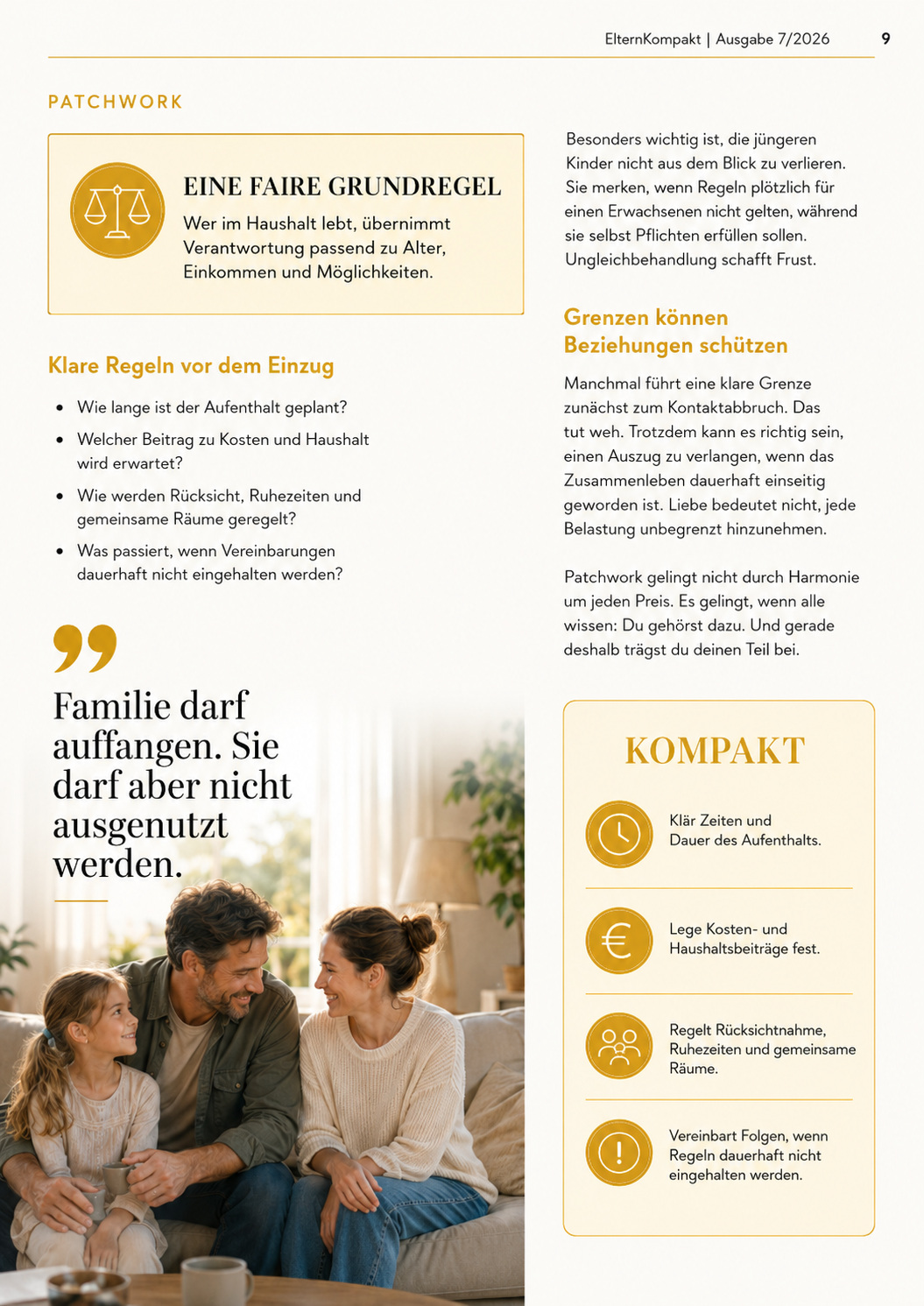 Zugehörigkeit braucht Grenzen