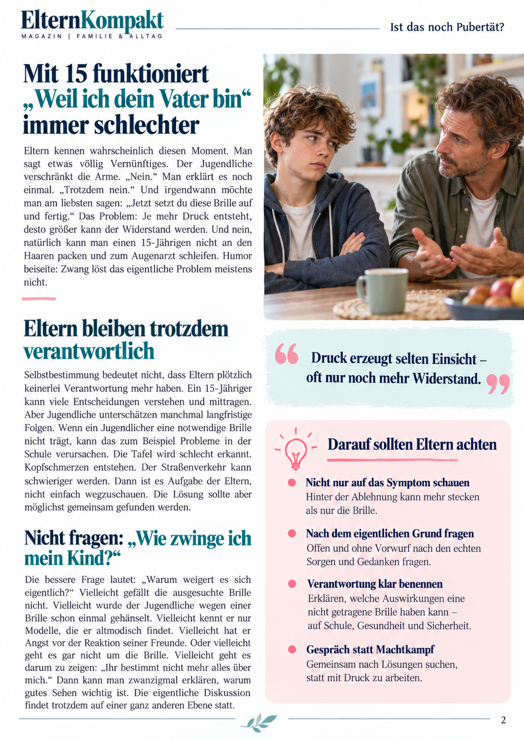 ElternKompakt Magazinseite 2